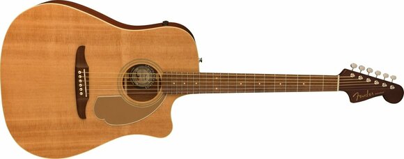 electro-acoustic guitar Fender Redondo Player Natural - 3