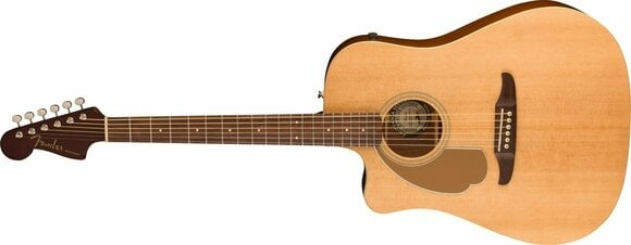 electro-acoustic guitar Fender Redondo Player LH Natural - 3