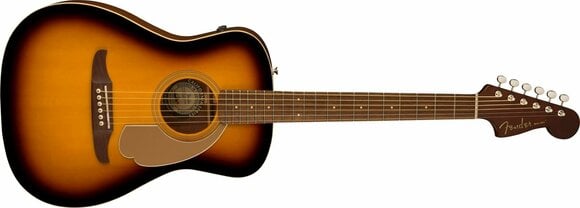 Electro-acoustic guitar Fender Malibu Player Sunburst - 3