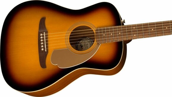 Guitare acoustique-électrique Fender Malibu Player Sunburst - 4