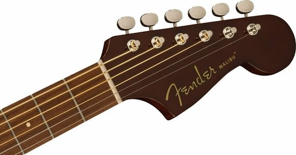 Elektro-akoestische gitaar Fender Malibu Player Natural - 5