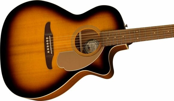 Guitare Jumbo acoustique-électrique Fender Newporter Player Sunburst - 4