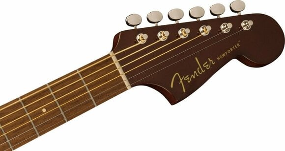 Guitare Jumbo acoustique-électrique Fender Newporter Player Sunburst - 5