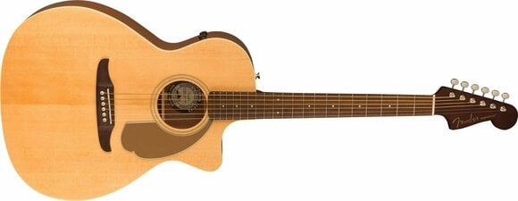electro-acoustic guitar Fender Newporter Player Natural - 3