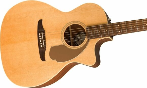 electro-acoustic guitar Fender Newporter Player Natural - 4