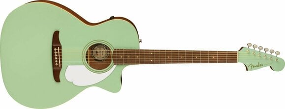 electro-acoustic guitar Fender Newporter Player Surf Green - 3