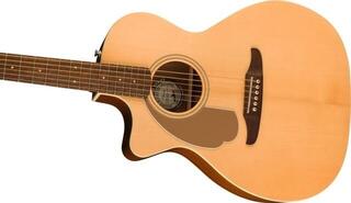 electro-acoustic guitar Fender Newporter Player LH Natural electro-acoustic guitar - 2
