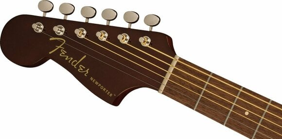 electro-acoustic guitar Fender Newporter Player LH Natural - 4