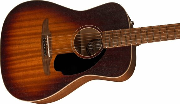 Electro-acoustic guitar Fender Malibu Special Honey Burst - 4