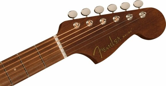 Guitarra eletroacústica Fender Malibu Special Honey Burst - 5