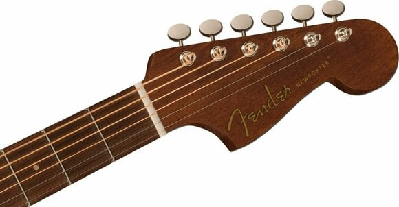 electro-acoustic guitar Fender Newporter Special Honey Burst - 5