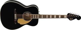 Други електро-акустични китари Fender Malibu Vintage Black Други електро-акустични китари - 2