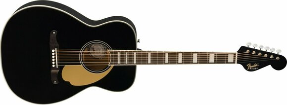 Elektroakustická gitara Fender Malibu Vintage Black - 3