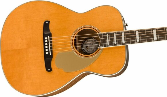 Electro-acoustic guitar Fender Malibu Vintage Aged Natural - 4