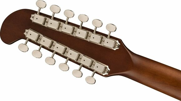 12-snarige elektrisch-akoestische gitaar Fender Villager 12-String Aged Natural - 6