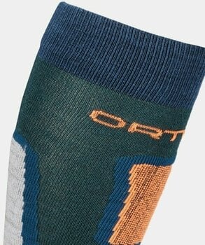 Ski-sokken Ortovox Ski Rock'N'Wool Long Socks M Pacific Green 45-47 Ski-sokken - 2