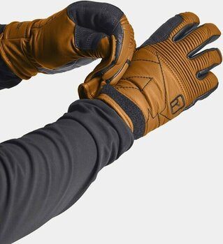 Rukavice Ortovox Full Leather Glove M Sly Fox L Rukavice - 2
