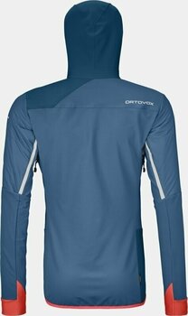 Giacca outdoor Ortovox Swisswool Col Becchei Hybrid Jacket W Mountain Blue M Giacca outdoor - 2