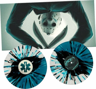 Disque vinyle Harry Manfredini - Friday The 13th Part V: A New Beginning (180g) (Blue & White & Black Splatter) (2 LP) - 3