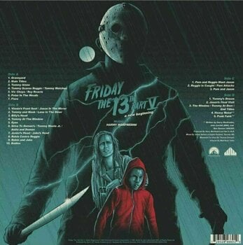 Δίσκος LP Harry Manfredini - Friday The 13th Part V: A New Beginning (180g) (Blue & White & Black Splatter) (2 LP) - 4
