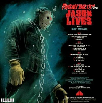 Vinylplade Harry Manfredini - Friday The 13th Part VI: Jason Lives (180g) (Deluxe Edtion) (Green Splatter) (2 LP) - 4