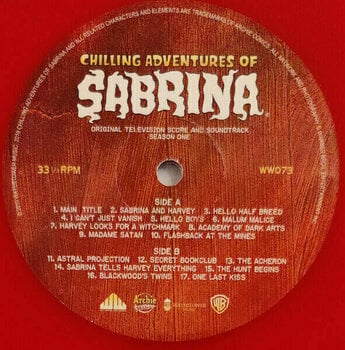 Vinyl Record Adam Taylor - Chilling Adventures Of Sabrina (180g) (Solid Red & Orange & Yellow Coloured) (3 LP) - 4