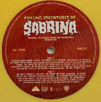 Vinyl Record Adam Taylor - Chilling Adventures Of Sabrina (180g) (Solid Red & Orange & Yellow Coloured) (3 LP) - 10