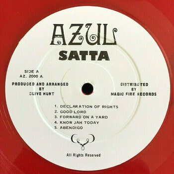 LP The Abyssinians - Satta (Limited Edition) (Red Coloured) (LP) - 2