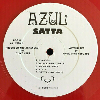 Disque vinyle The Abyssinians - Satta (Limited Edition) (Red Coloured) (LP) - 3