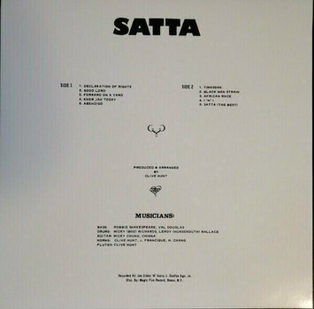 Vinyl Record The Abyssinians - Satta (Limited Edition) (Red Coloured) (LP) - 4