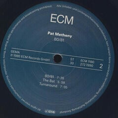 Hanglemez Pat Metheny - 80/81 (Reissue) (2 LP) - 2