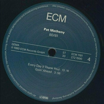 LP deska Pat Metheny - 80/81 (Reissue) (2 LP) - 5