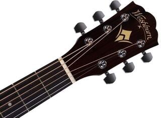 Elektroakusztikus gitár Washburn Woodline O12SE Natural Elektroakusztikus gitár - 2