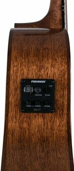 Dreadnought elektro-akoestische gitaar Washburn Woodline WLO10SCE-O-U Natural - 5