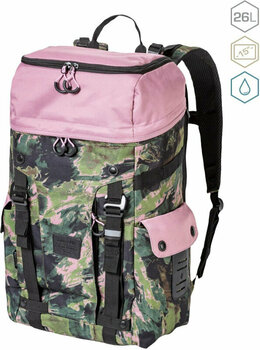 Lifestyle-rugzak / tas Meatfly Scintilla Backpack Dusty Rose/Olive Mossy 26 L Rugzak - 2