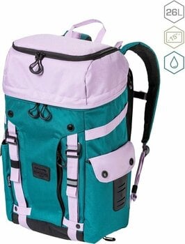 Lifestyle Backpack / Bag Meatfly Scintilla Backpack Lavender/Dark Jade 26 L Backpack - 2
