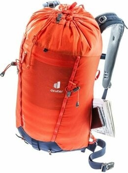 Outdoor Backpack Deuter Guide Lite 24 Papaya/Navy Outdoor Backpack - 6