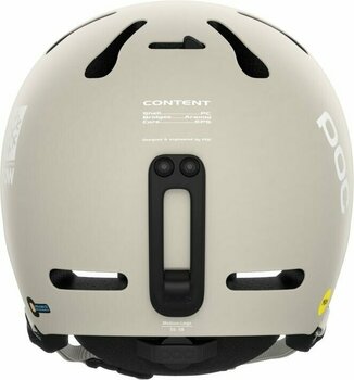 Ski Helmet POC Fornix MIPS POW JJ Mineral Grey Matt M/L (55-58 cm) Ski Helmet - 4