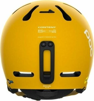 Lyžařská helma POC Fornix MIPS Sulphite Yellow Matt XL/XXL (59-62 cm) Lyžařská helma - 4