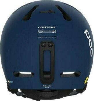 Ski Helmet POC Fornix MIPS Lead Blue Matt XS/S (51-54 cm) Ski Helmet - 4