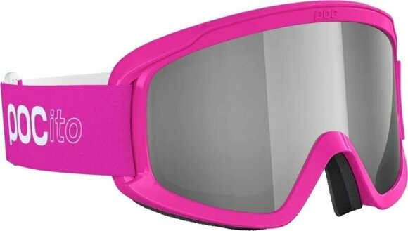 Smučarska očala POC POCito Opsin Opsin Fluorescent Pink/Clarity POCito Spektris Silver Smučarska očala - 3