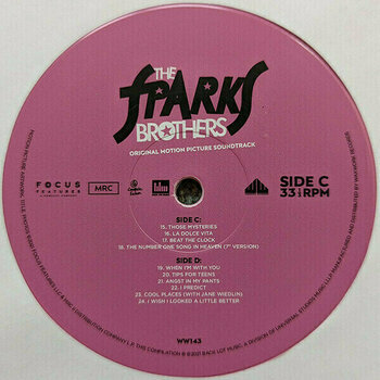 Vinyl Record Sparks - The Sparks Brothers (180g) (Pink Marble Coloured) (4 LP) - 6