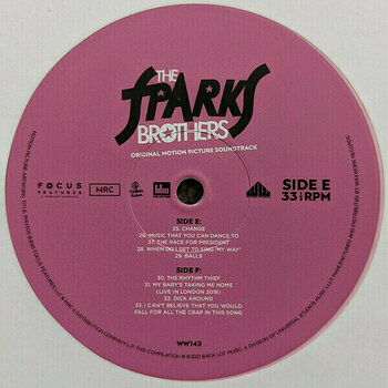 Vinyl Record Sparks - The Sparks Brothers (180g) (Pink Marble Coloured) (4 LP) - 8