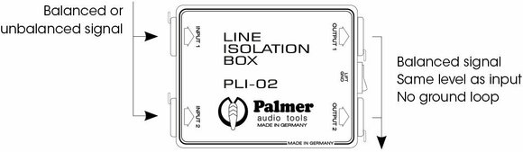 Procesador de sonido Palmer PLI 02 - 4