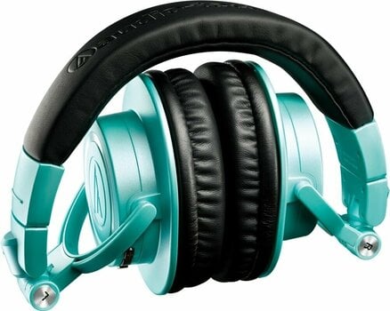 Bezdrôtové slúchadlá na uši Audio-Technica ATH-M50xBT2 Ice Blue - 4