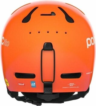 Каска за ски POC POCito Auric Cut MIPS Fluorescent Orange 48-52 Каска за ски - 4