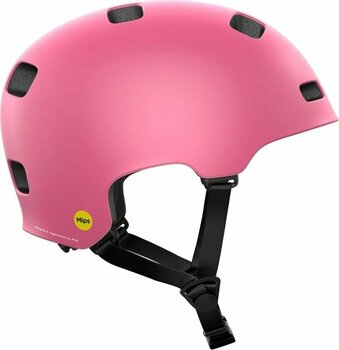 Cyklistická helma POC Crane MIPS Actinium Pink Matt 51-54 Cyklistická helma - 3