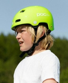 Kid Bike Helmet POC POCito Crane MIPS Fluorescent Yellow/Green 51-54 Kid Bike Helmet - 5