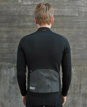 Kerékpár kabát, mellény POC Thermal Jacket Uranium Black M Kabát - 6