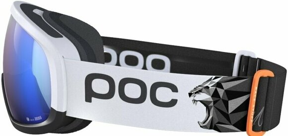 Ski Goggles POC Fovea Mid Race M. Odermatt Ed Hydrogen White/Uranium Black/Clarity Highly Intense/Partly Sunny Blue Ski Goggles - 2